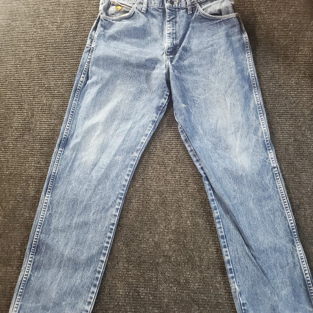 Wrangler FR Flame Resistant Relaxed Fit Jeans Blue FR31MWZ Mens 36x34